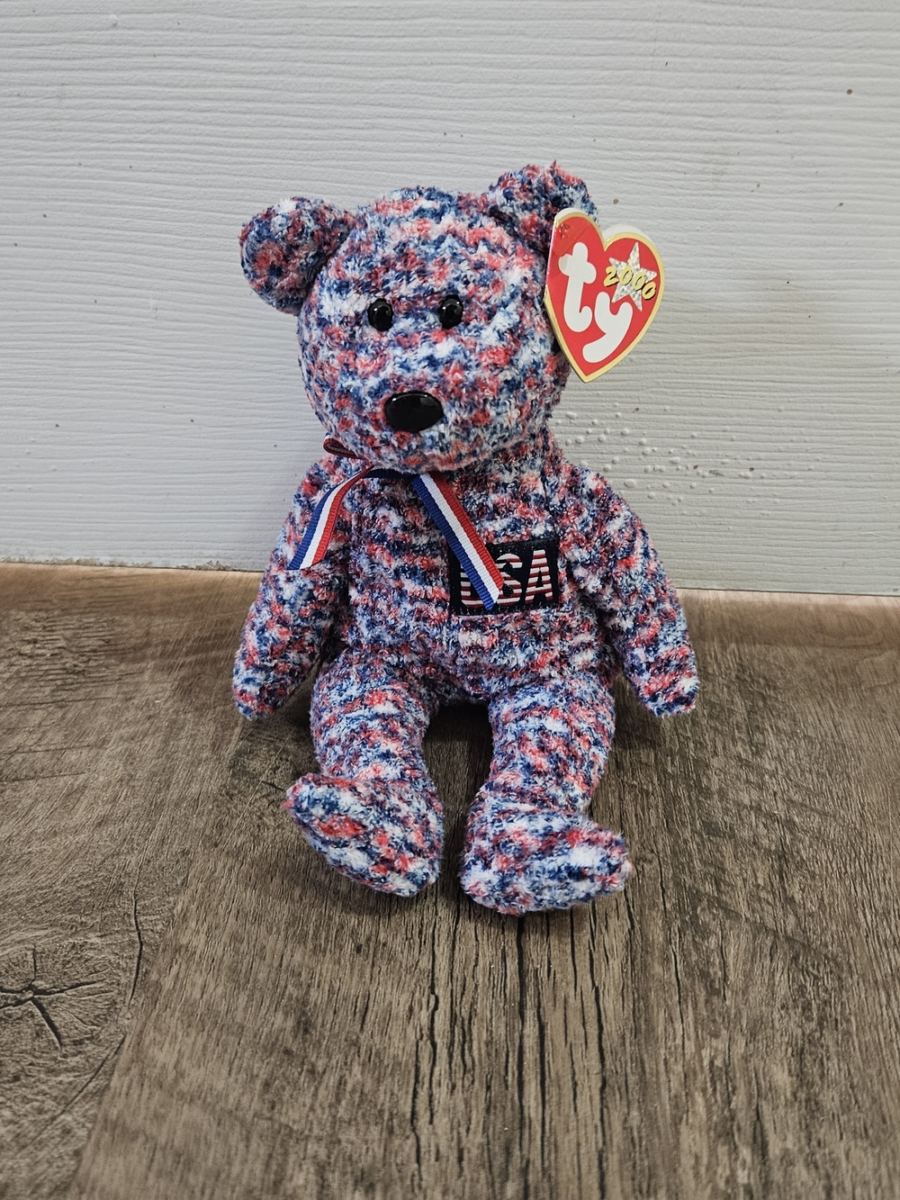 TY Beanie Baby - USA the Bear (USA Exclusive) (8.5 inch)